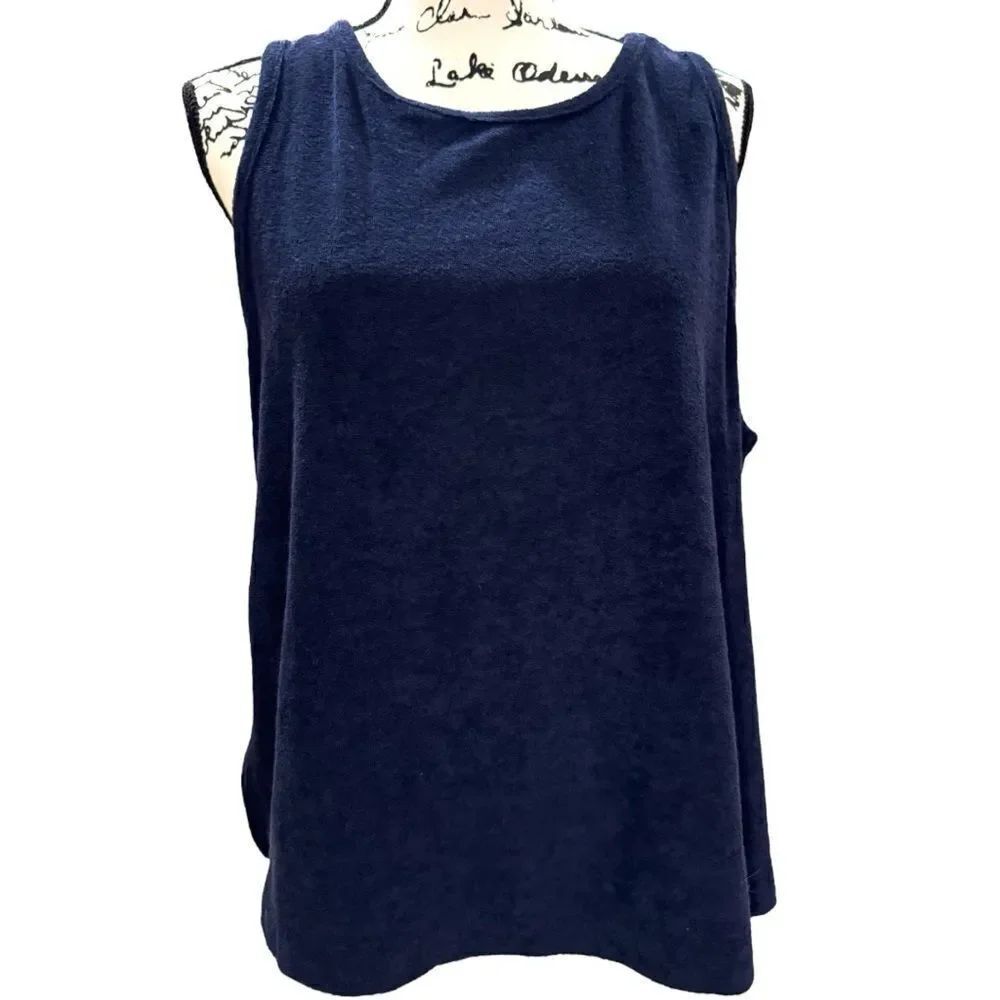 A New Day Women’s Terry Cloth Cover Top Size XXL
